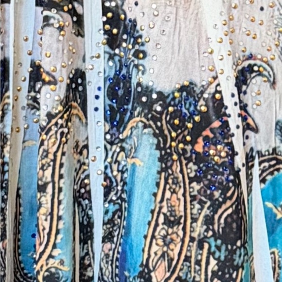 Multicolor Halter Dress - Picture 3 of 4